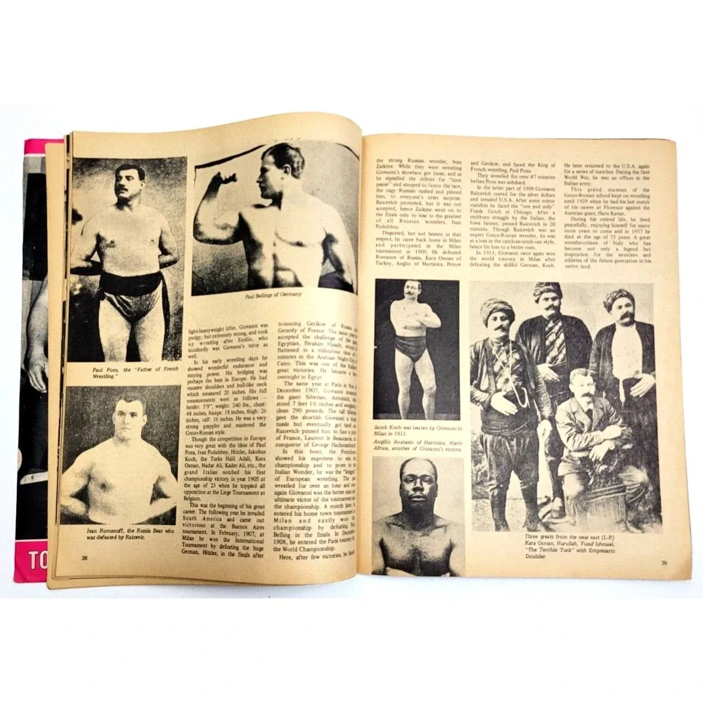 WRESTLING REVUE MAR 1970 - LUKE BROWN / MIL MASCARAS / JOHN SULLIVAN‎